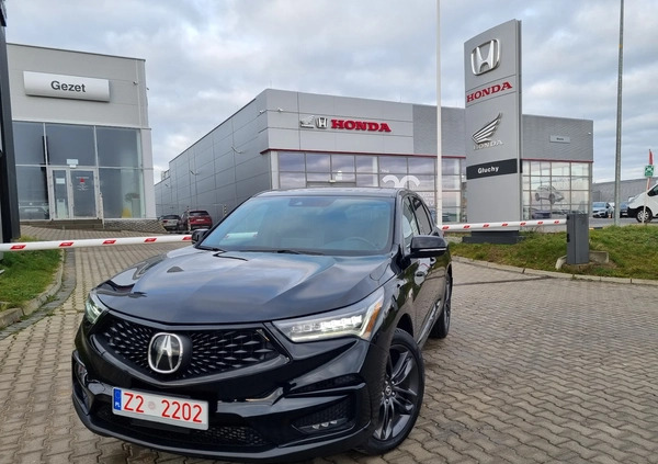 Acura RDX cena 172600 przebieg: 49500, rok produkcji 2021 z Sieraków małe 781